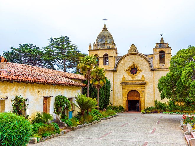 Carmel Mission at California